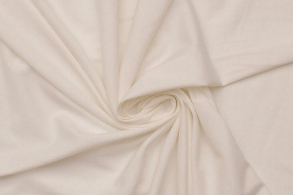 tissu bio biologique GOTS éthique durable couture au mètre mars-elle uni jersey blanc coton