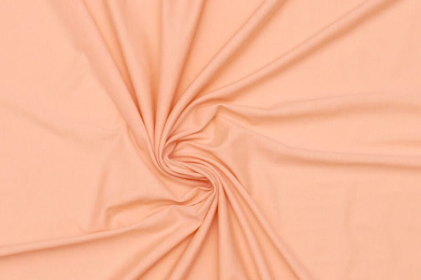 tissu bio biologique GOTS éthique durable couture au mètre mars-elle uni jersey rose poudre
