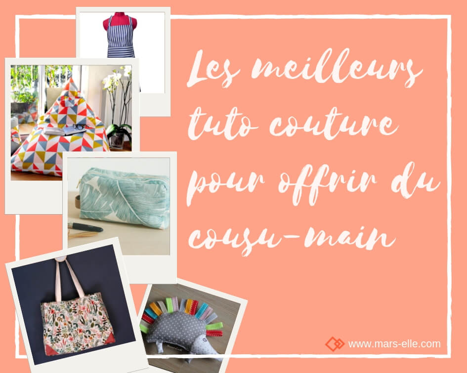 tuto couture cadeau Noel cousu main DIY femme homme enfant tutoriel