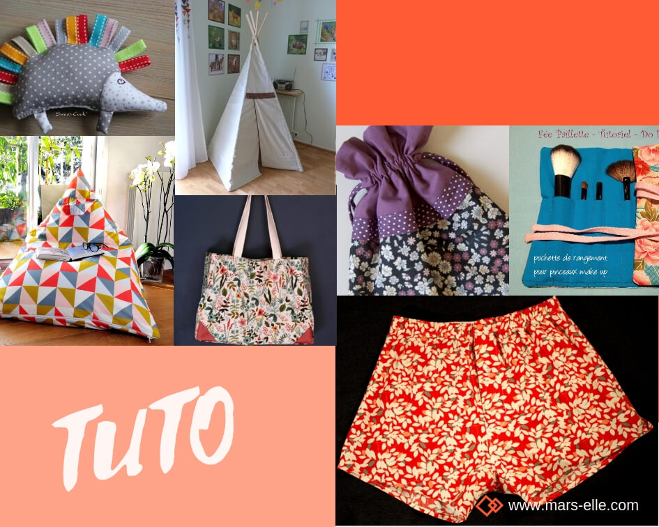 tuto couture cadeau Noel cousu main DIY femme homme enfant tutoriel