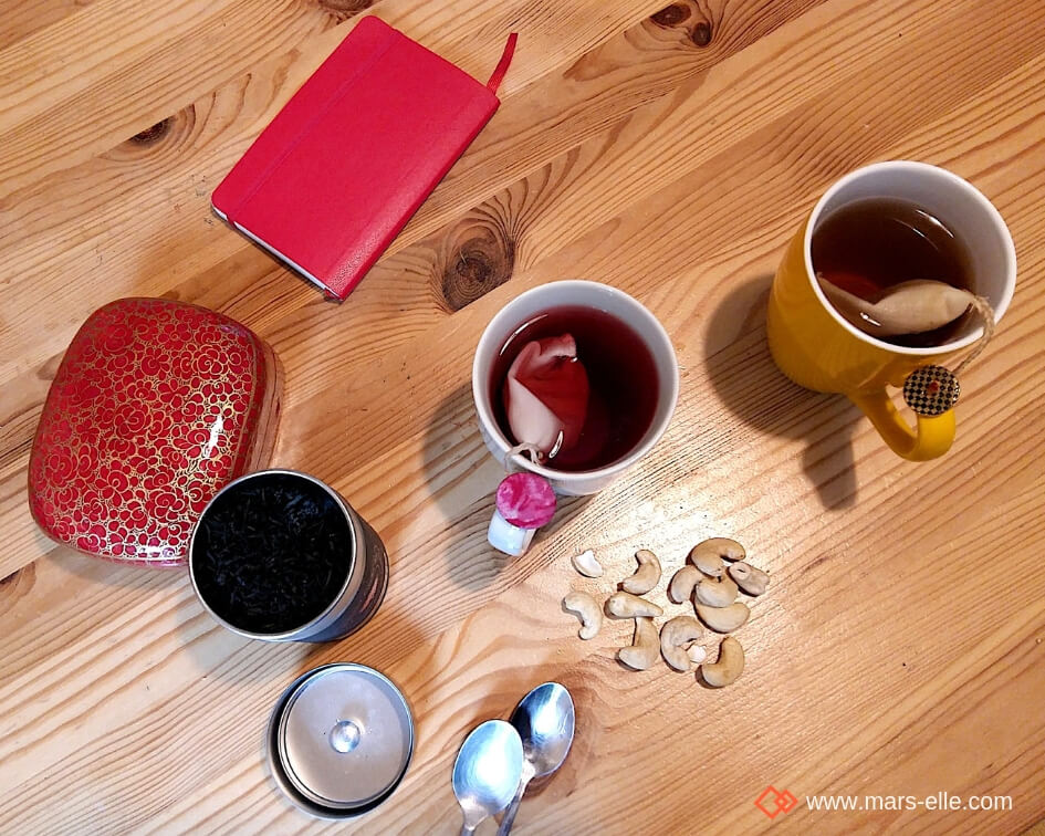 Kit DIY pour coudre ses 10 sachets de thé zéro-déchet - Mars'elle