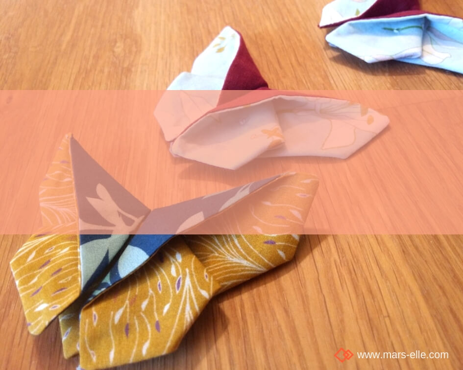 Tuto couture : papillon origami avec vos chutes de tissus