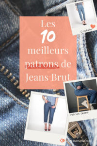 les meilleurs patrons de Jeans brut sans élasthanne denim 100% coton tissu non-stretch