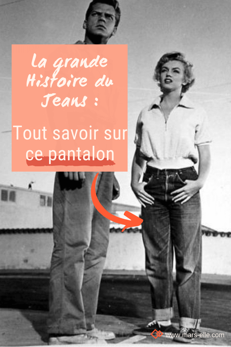 la grande histoire du Jeans Marilyn Monroe féminisme Mars-ELLE