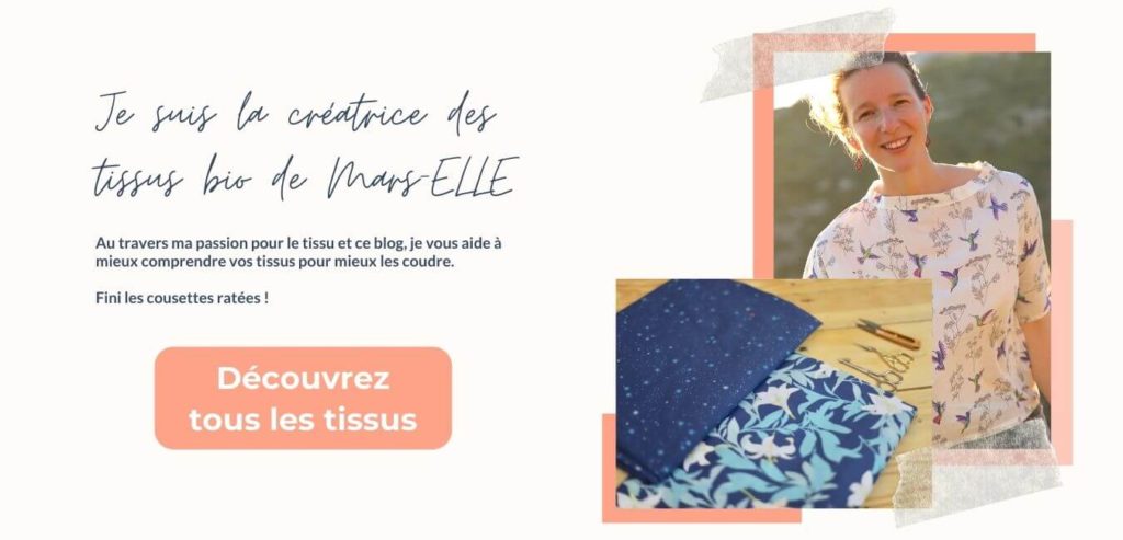 Mars-ELLE tissu bio GOTS