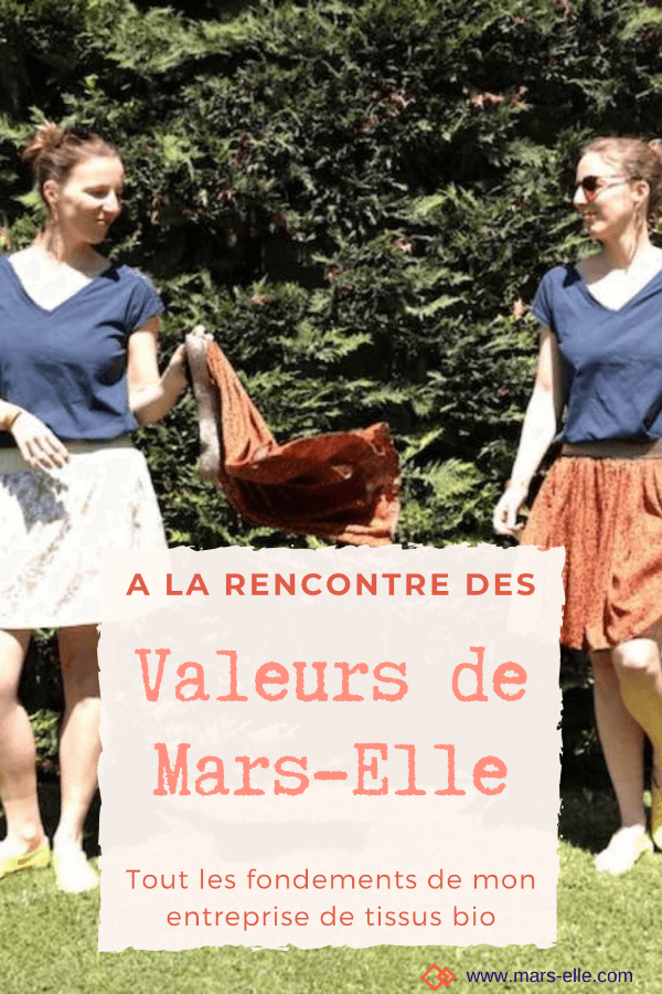 valeurs mars-elle tissu bio