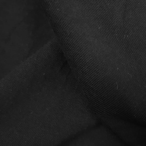jersey noir coton bio
