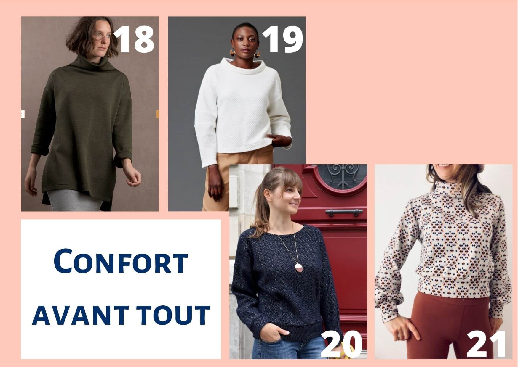 Patron & Tutoriel Sweat pour Femme