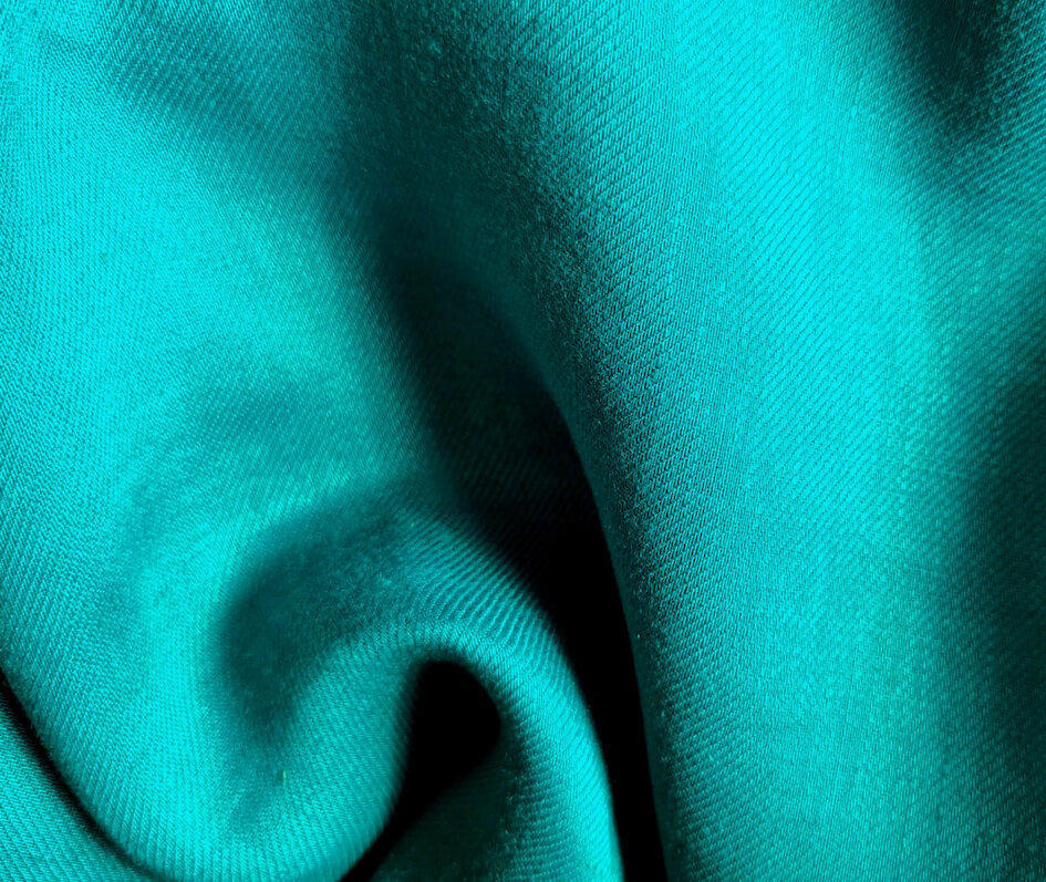 Twill de lin vert d'eau