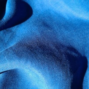 Twill tissu lin bleu saphire Mars-Elle