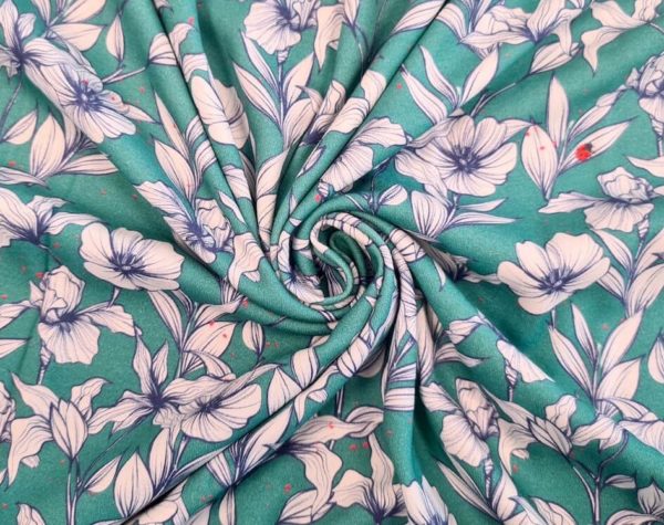 tissu bio interlock jersey
