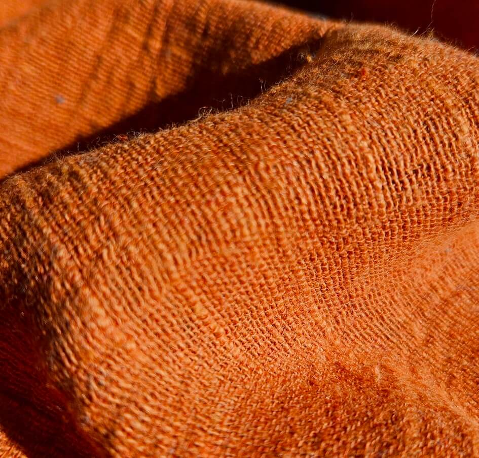 Gaze lin et coton bio : Cannelle – Image 2