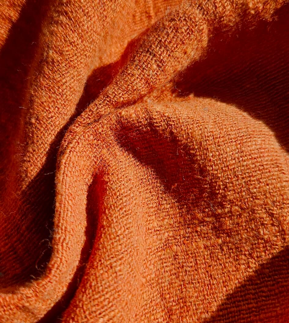 Gaze lin et coton bio : Cannelle – Image 3