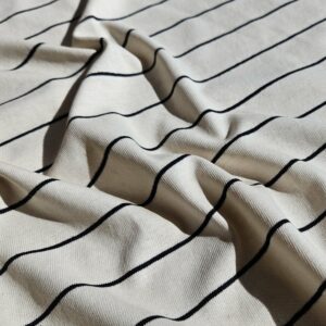 Jersey Bio marinière clair-noir - 1,6 sans défaut